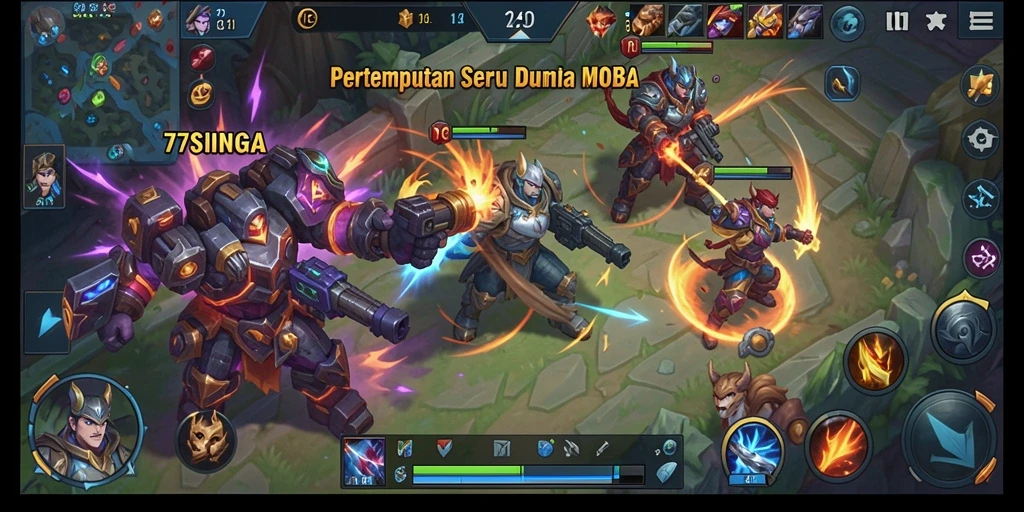 Tangkapan layar gameplay seru 77SINGA yang penuh aksi.