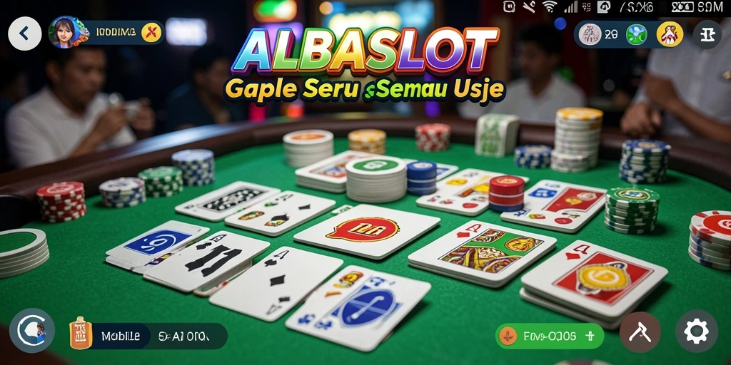 Screenshot gameplay ALBASLOT yang seru dan menegangkan.