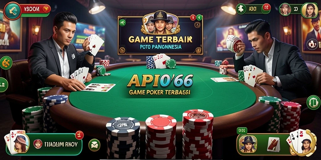 Tangkapan layar gameplay poker yang menarik dan mendebarkan.