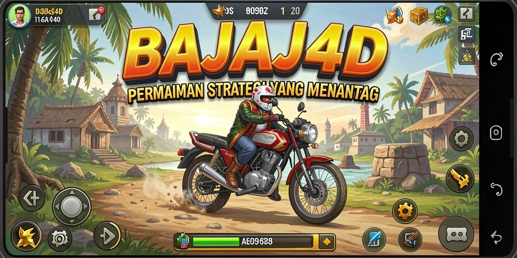 Tampilan gameplay seru dalam BAJAJ4D yang memicu adrenalin.