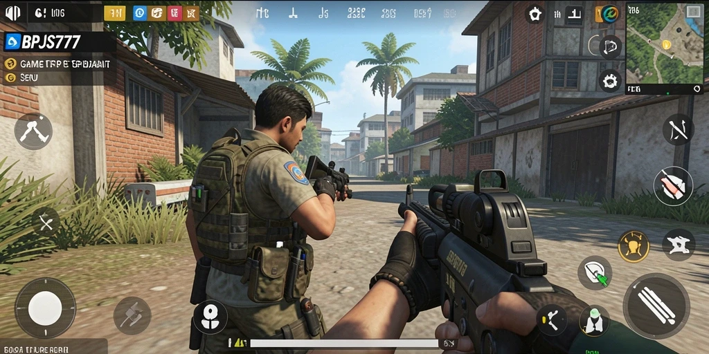 Gameplay seru BPJS777 dengan aksi tembak-menembak yang menegangkan.