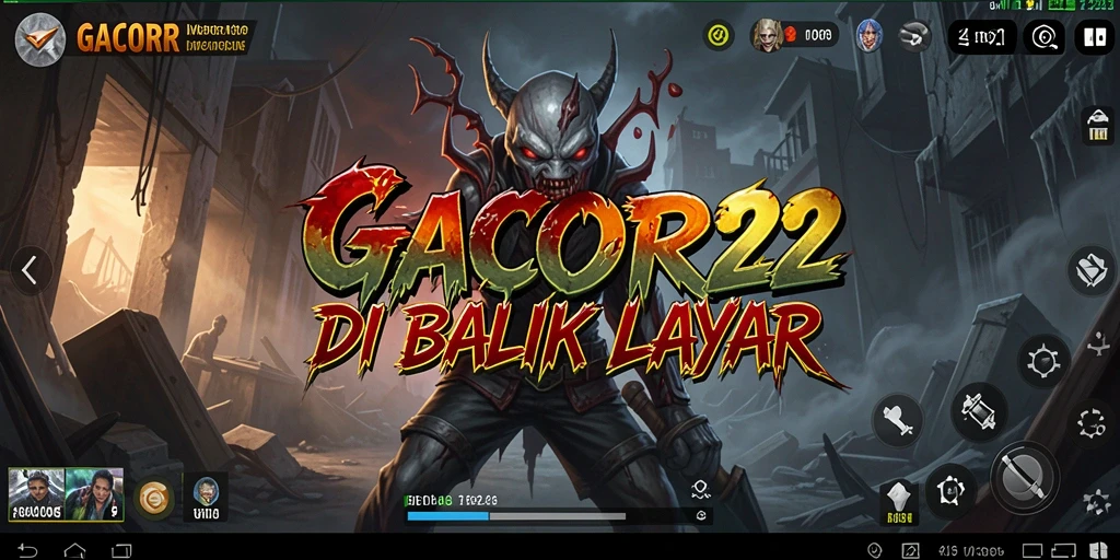 Tampilan gameplay menegangkan di GACOR22 yang penuh dengan horor.