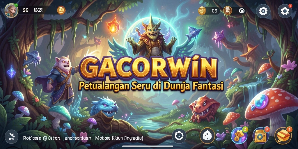Tampilan gameplay seru dari GACORWIN dalam dunia petualangan.
