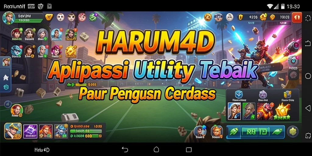 Screenshot utama HARUM4D menampilkan antarmuka yang ramah dan fitur-fitur praktis.