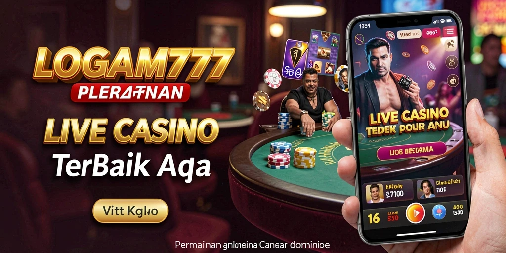 Tampilan gameplay langsung dari LOGAM777 dengan dealer profesional.