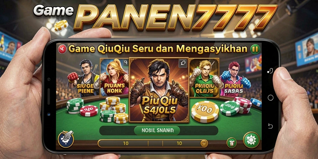 Gameplay seru dalam PANEN77 dengan kartu QiuQiu.