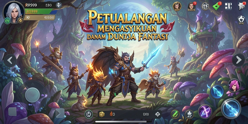 Tampilan gameplay <strong>RR999</strong> yang menakjubkan dalam dunia petualangan