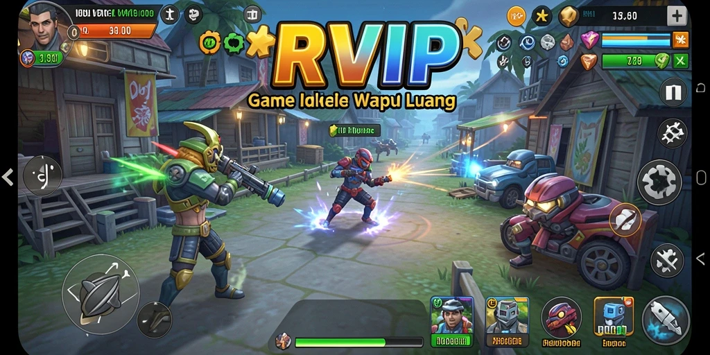 Tampilan gameplay yang menawan dalam RVIP dengan elemen Idle.