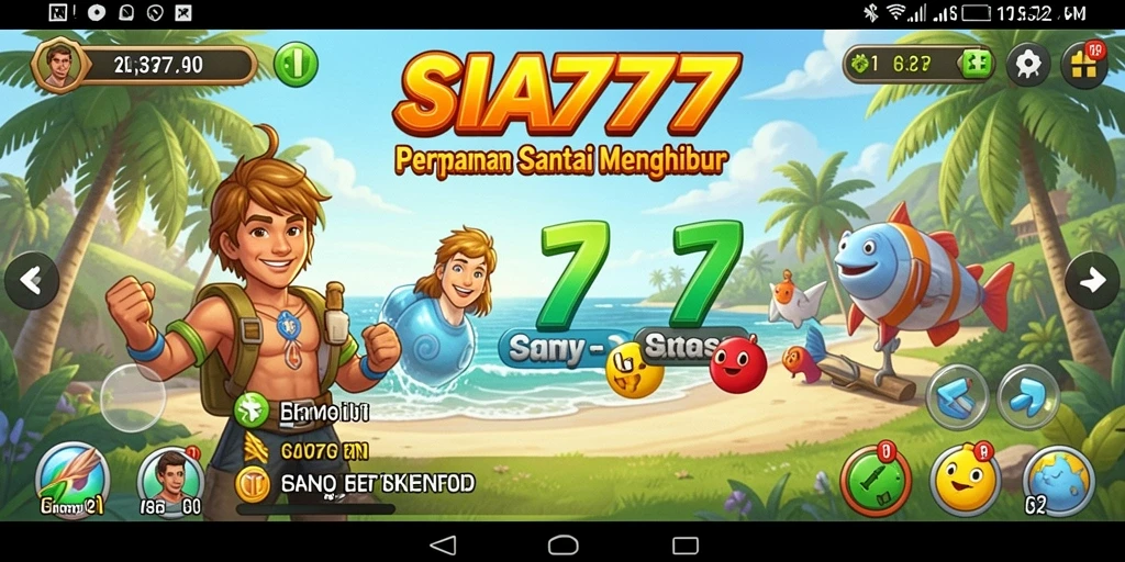 Tampilkan gameplay SIA777 yang seru dan menarik.