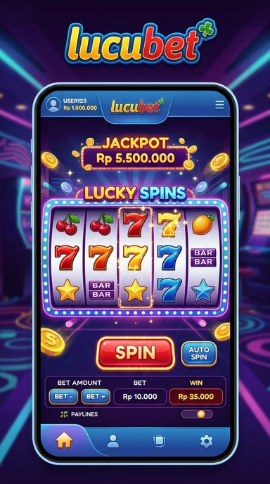 Screenshot yang menampilkan fitur unggulan dari aplikasi lucubet untuk pengalaman pengguna yang optimal.